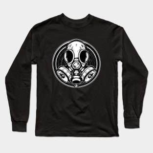 Tekno DJ Gasmask 23 Rave Long Sleeve T-Shirt